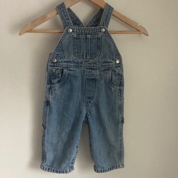 Vintage Tommy Hilfiger kids denim overalls - Picture 1 of 10